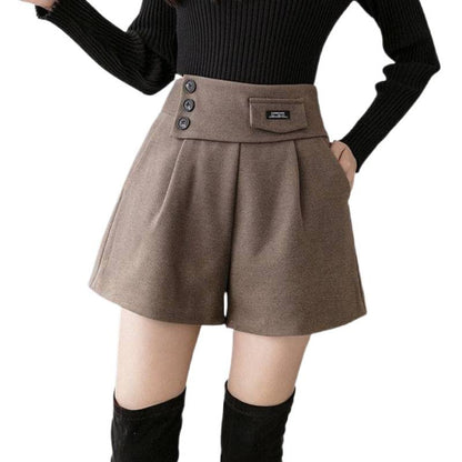Womens Wool Shorts