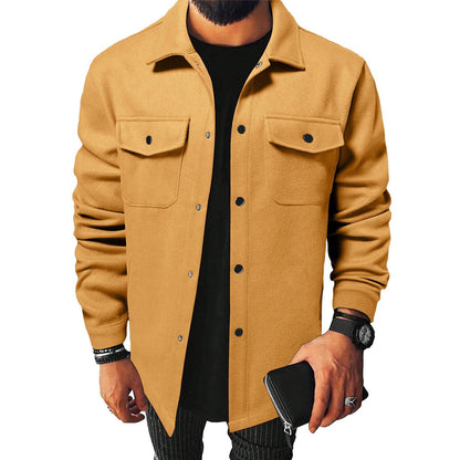Mens Brushed Casual Shirts