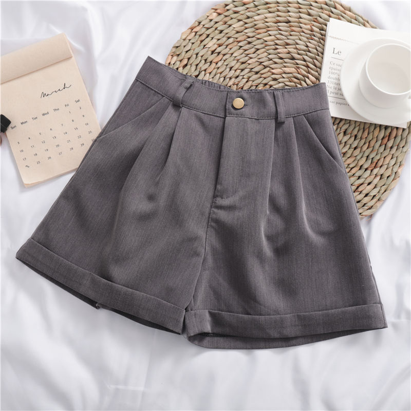 Wide Leg Casual Shorts