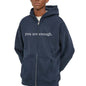 Plus Size Zipper Hoodie