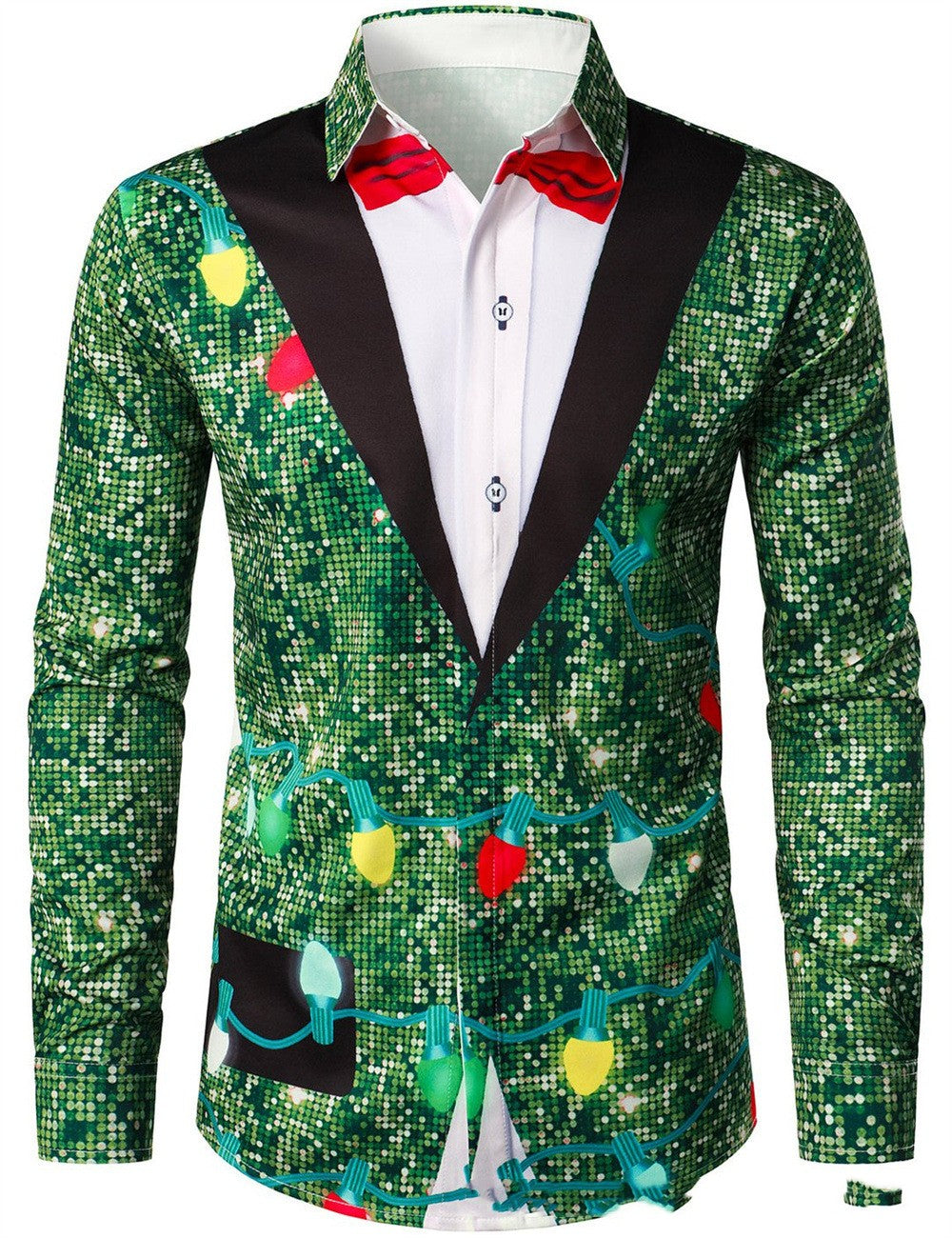 Mens Printed Casual Shirt