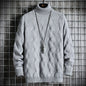Mens High Collar Sweater