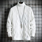 Mens High Collar Sweater