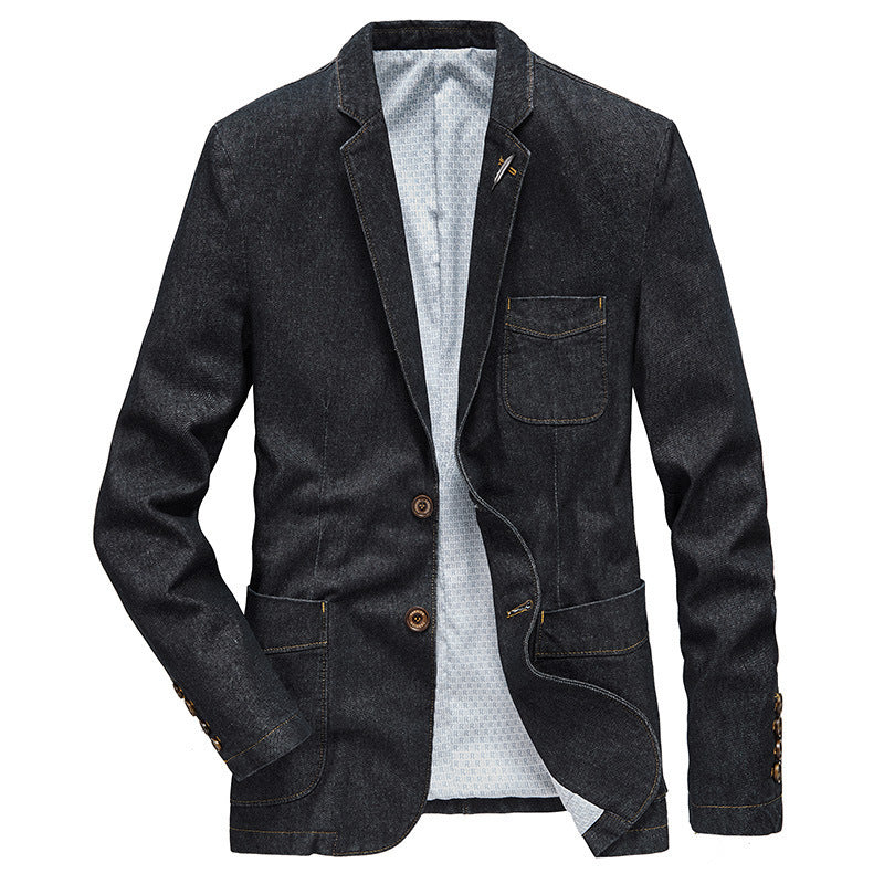 Mens Denim Jacket Suit