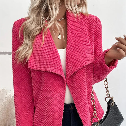 Womens Lapel Coat
