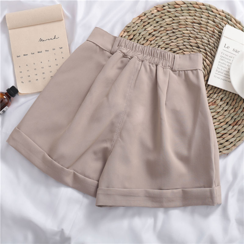 Wide Leg Casual Shorts