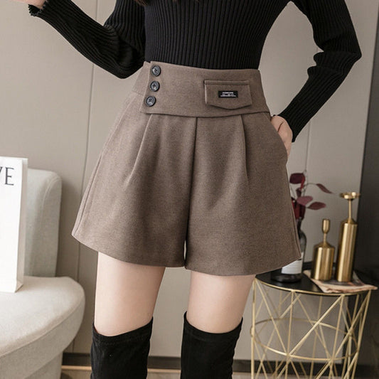 Womens Wool Shorts