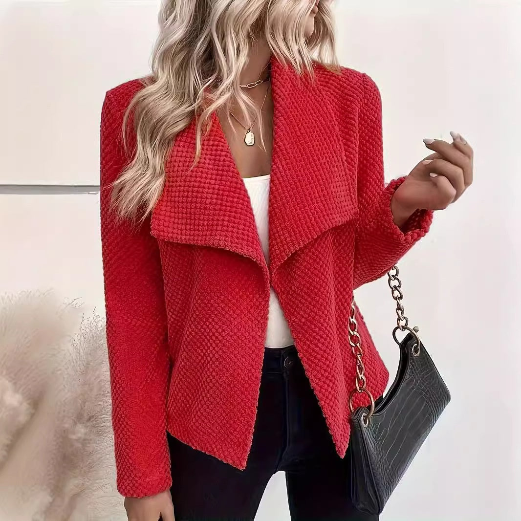 Womens Lapel Coat