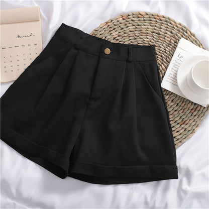 Wide Leg Casual Shorts