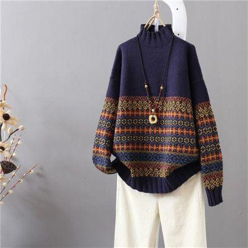 Womens Half Turtleneck Pullover