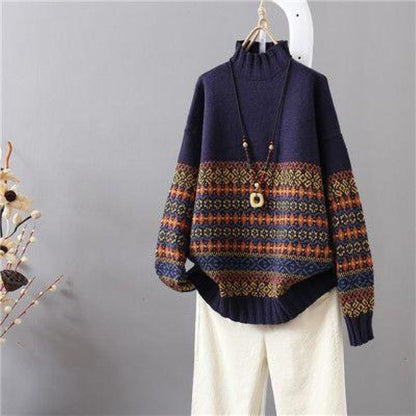 Womens Half Turtleneck Pullover