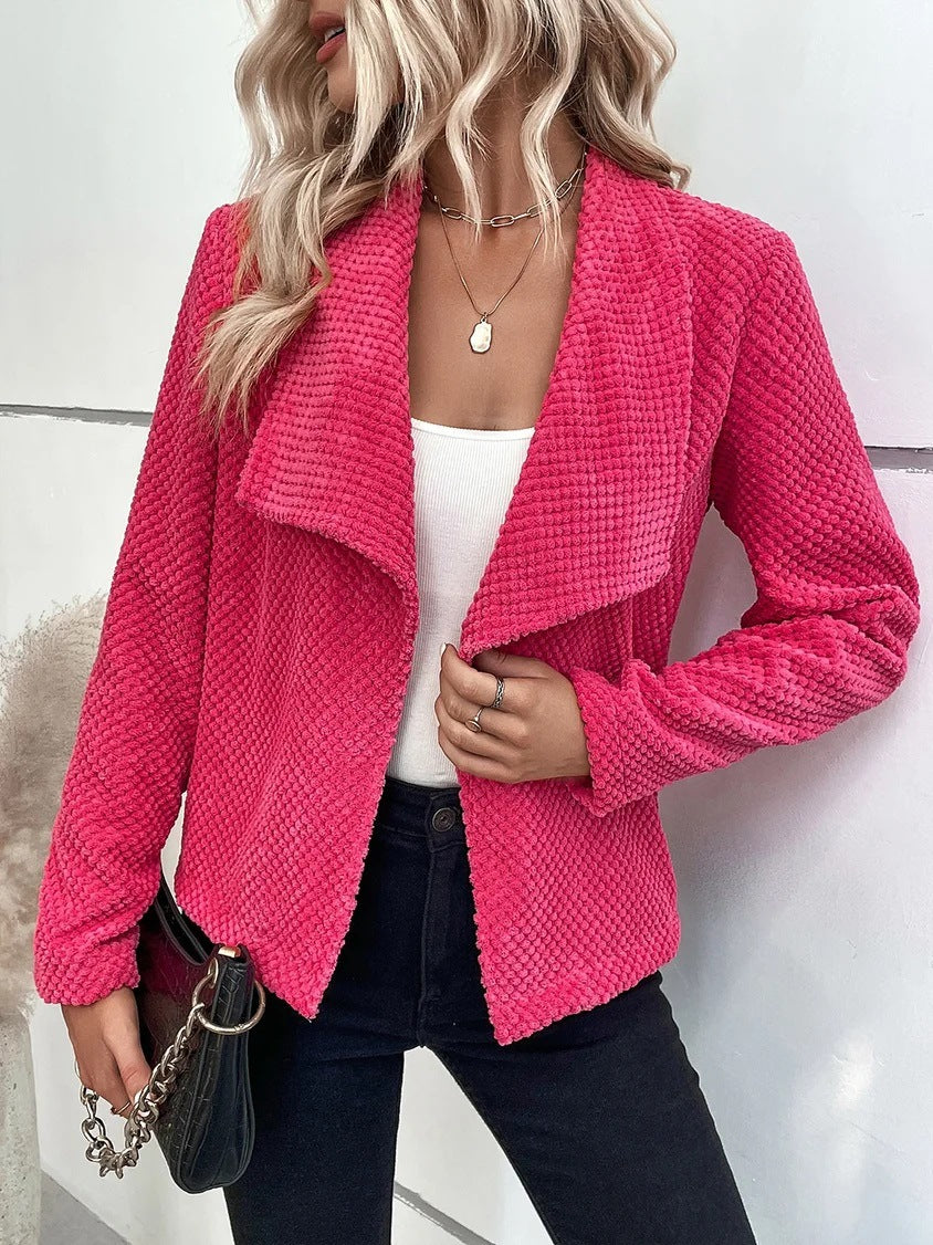 Womens Lapel Coat