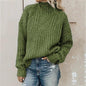 Turtleneck Twist Knit Top