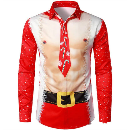 Mens Printed Casual Shirt