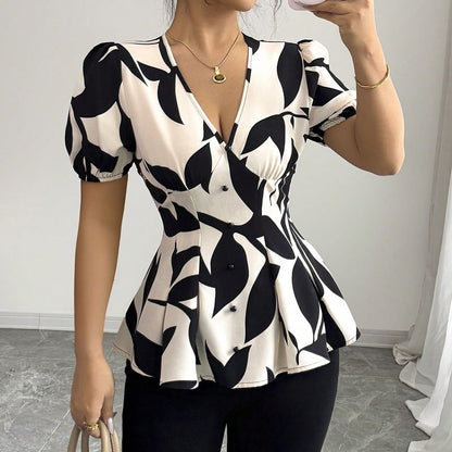 Womens Printed Shirts Summer