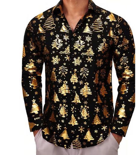 Mens Printed Casual Shirt