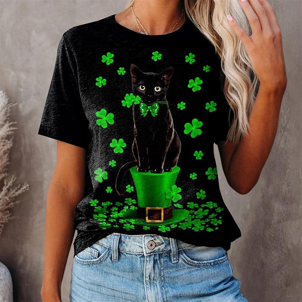 Womens 3D Printed T Shirt