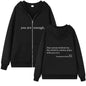 Plus Size Zipper Hoodie