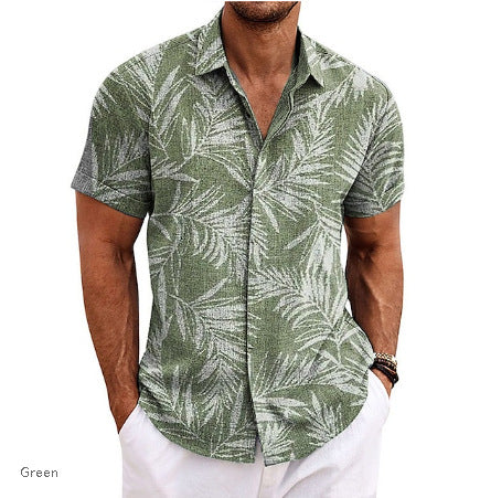 Mens Linen T Shirt