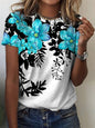 Womens 3D Printed T Shirt