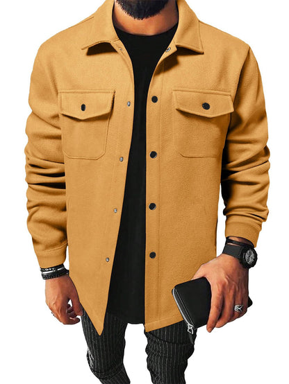 Mens Brushed Casual Shirts