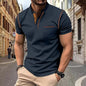 Mens Polo Shirt Casual Breathable Fashion Top