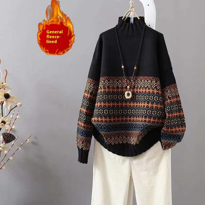 Womens Half Turtleneck Pullover