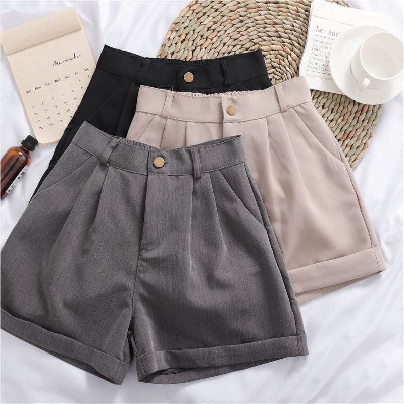 Wide Leg Casual Shorts