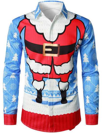 Mens Printed Casual Shirt