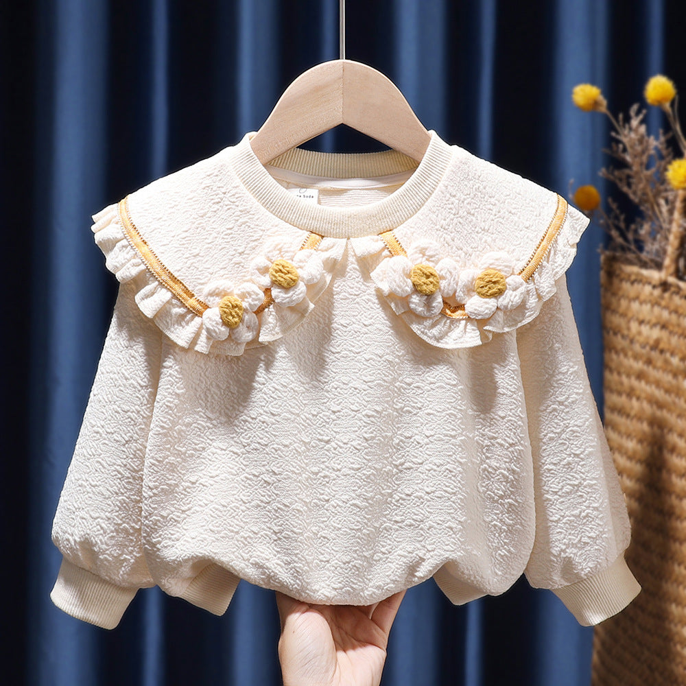Girls Fleece Sweater Top