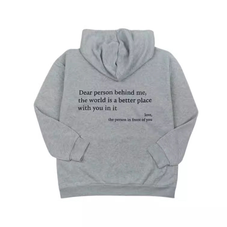 Plus Size Zipper Hoodie