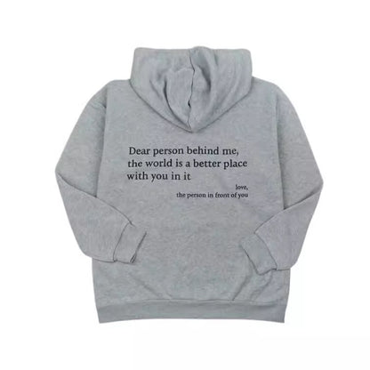 Plus Size Zipper Hoodie