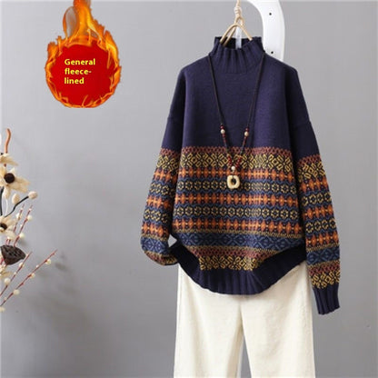 Womens Half Turtleneck Pullover