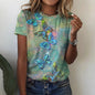 Womens 3D Printed T Shirt