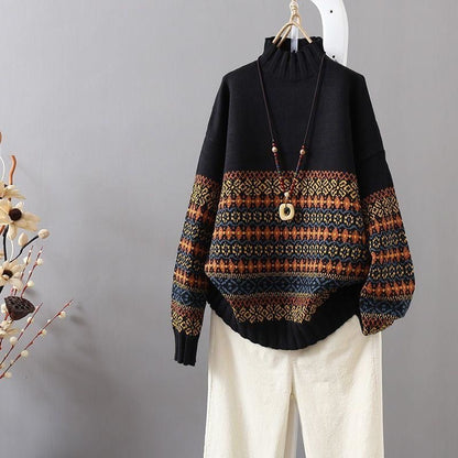 Womens Half Turtleneck Pullover